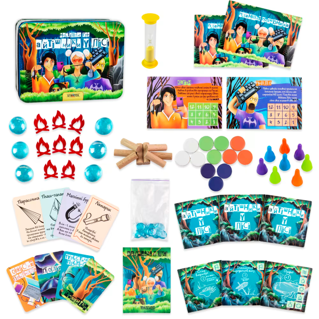 Настольные игры - Настольная игра Strateg Айтишники в лесу (30388)#2