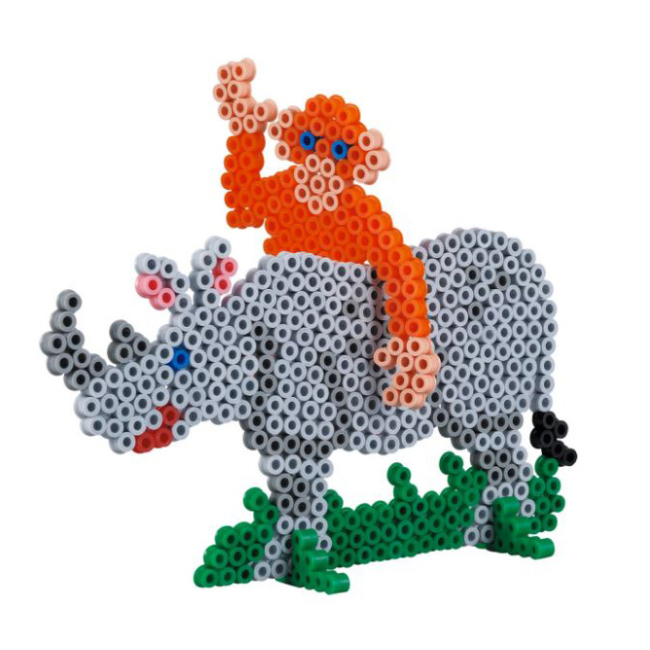 Мозаїка - Термомозаїка Hama Midi Великий набір Сафарі (HM-3041) #2