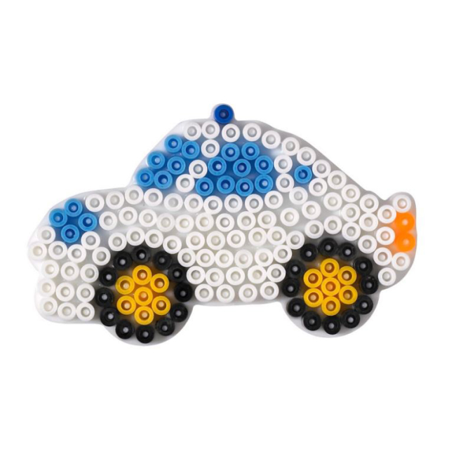 Мозаика - Набор полей Hama Midi Автомобиль парусник и самолет (HM-4576)#5