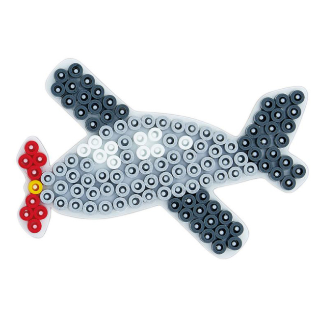 Мозаика - Набор полей Hama Midi Автомобиль парусник и самолет (HM-4576)#7