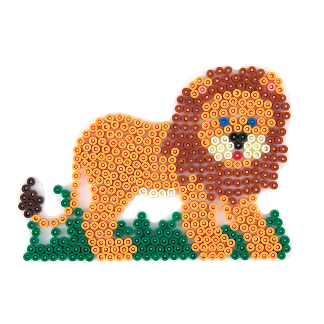 Мозаика - Набор полей Hama Midi Слон жираф лев и верблюд (HM-4582)#8