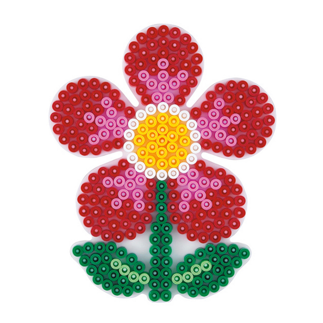 Мозаика - Набор полей Hama Midi Бабочка цветок и кукла (HM-4583)#6