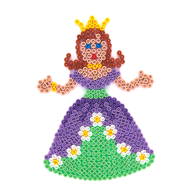 Мозаика - Набор полей Hama Midi Принцесса лошадь и кошка (HM-4585)#5