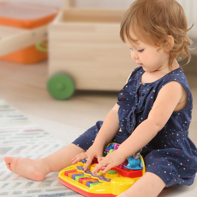 Розвивальні іграшки - Іграшкове піаніно Kiddieland Звірята на гойдалці (033423)#2