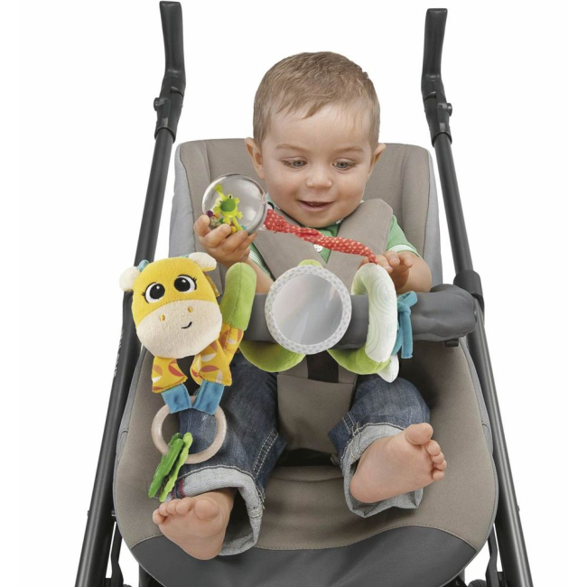 Подвески, мобили - Підвіска-брязкальце Chicco Госпожа жирафа (11562.00)#3