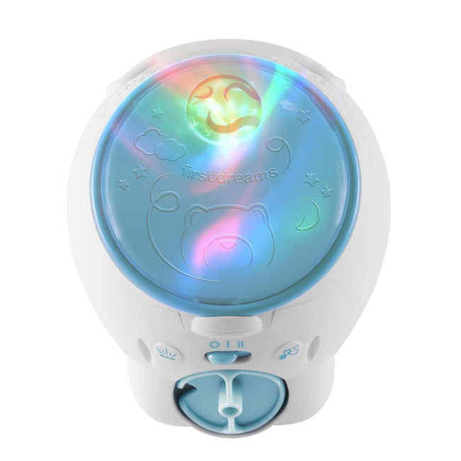 Ночники, проекторы - Ночник-проектор Chicco Полярный медвежонок голубой 2 в 1 (11558.20)#3