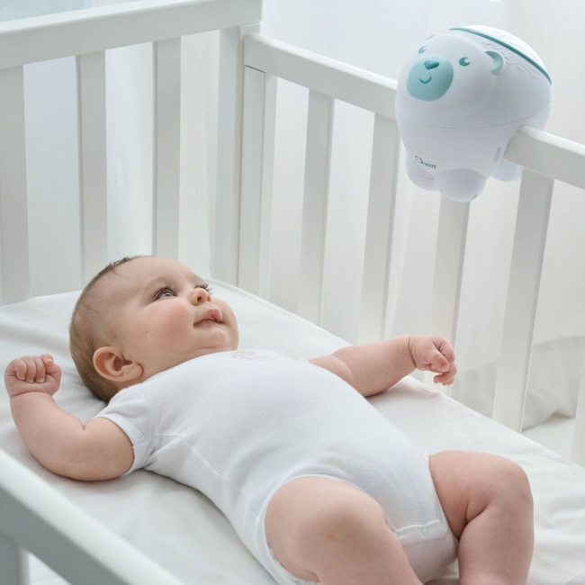 Ночники, проекторы - Ночник-проектор Chicco Полярный медвежонок голубой 2 в 1 (11558.20)#5