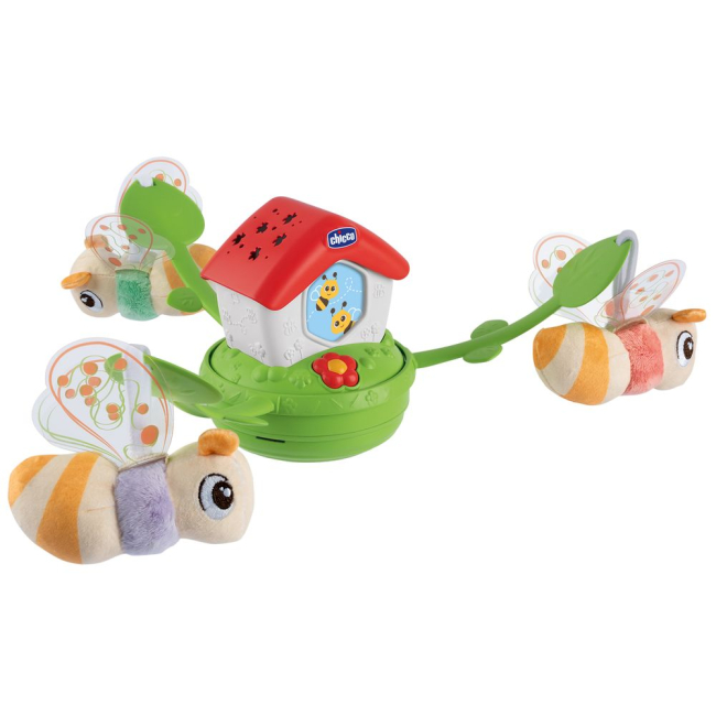 Подвески, мобили - Мобиль-проектор Chicco Пчелиный домик 3 в 1 (11080.00) (8058664150045)#2