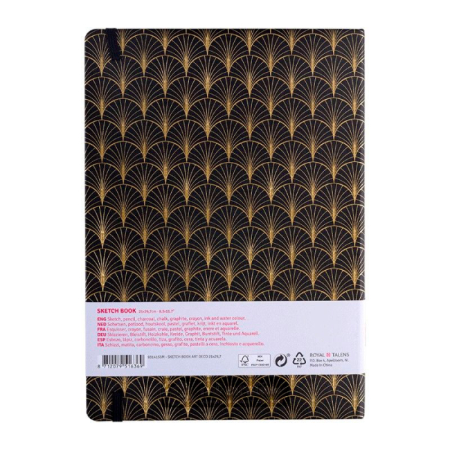 Канцтовари - Блокнот Royal Talens Art deco А4 21 х 30 см (9314153M)#3