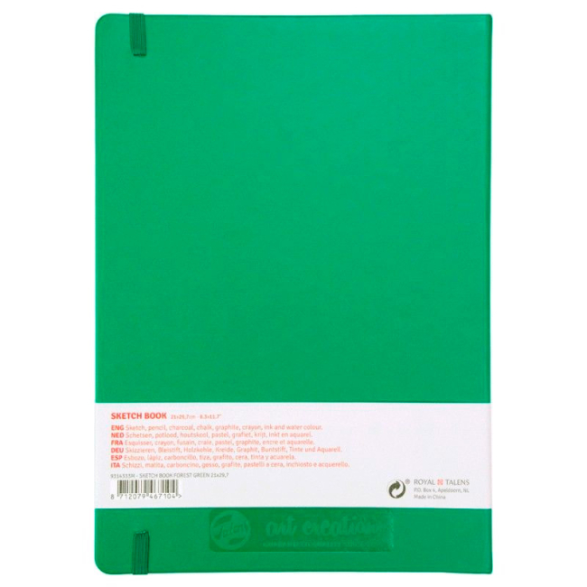 Канцтовари - Блокнот Royal Talens Forest Green 21 х 30 см (9314333M)#2