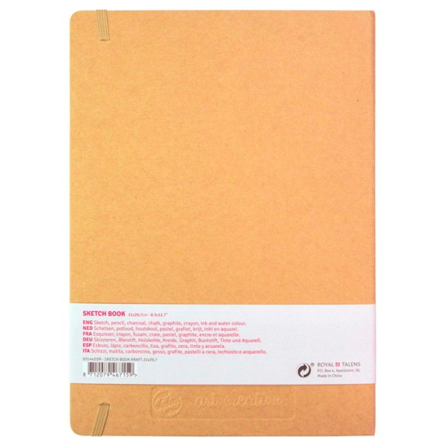 Канцтовари - Блокнот Royal Talens Kraft 21 х 30 см (9314433M)#2