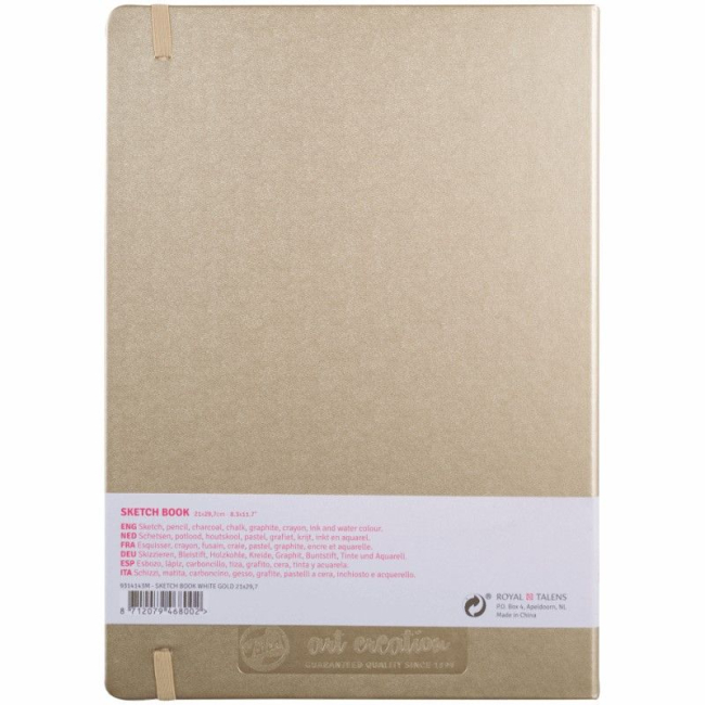 Канцтовари - Блокнот Royal Talens White Gold 21 х 30 см (9314143M)#2