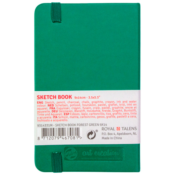 Канцтовари - Блокнот Royal Talens Forest Green 13 Х 21 см (9314332M)#2