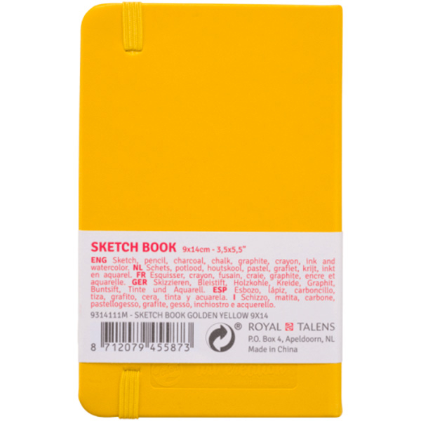 Канцтовари - Блокнот Royal Talens Golden Yellow 13 х 21 см (9314112M)#2