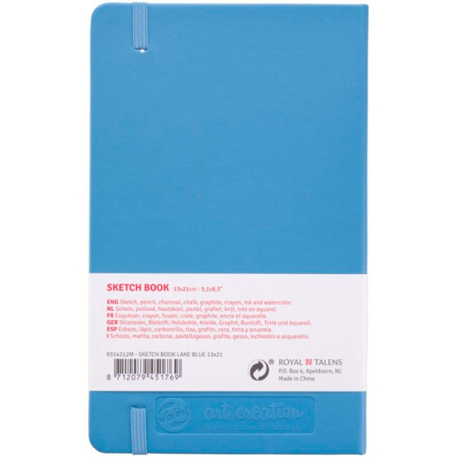 Канцтовари - Блокнот Royal Talens Lake Blue 13 х 21 см (9314212M)#2