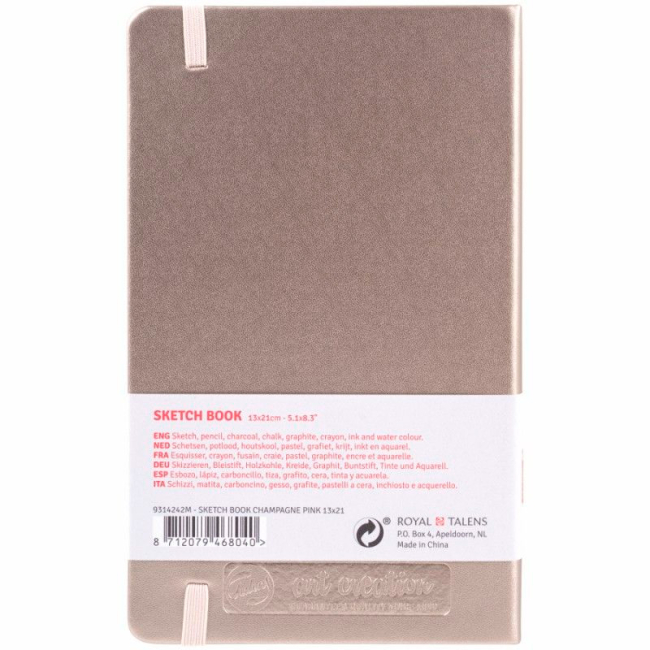 Канцтовари - Блокнот Royal Talens Pink Champagne 13 х 21 см (9314242M)#2