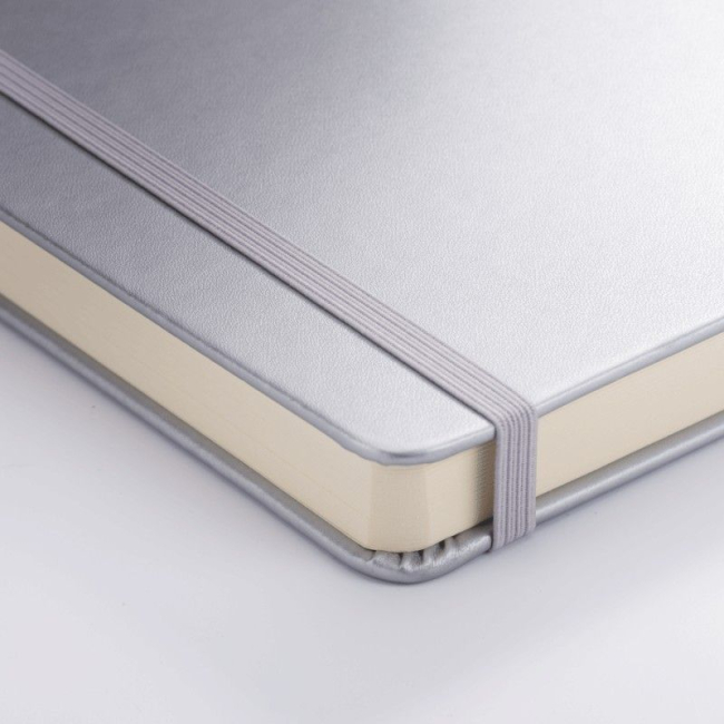 Канцтовари - Блокнот Royal Talens Shiny Silver 13 х 21 см (9314042M)#5