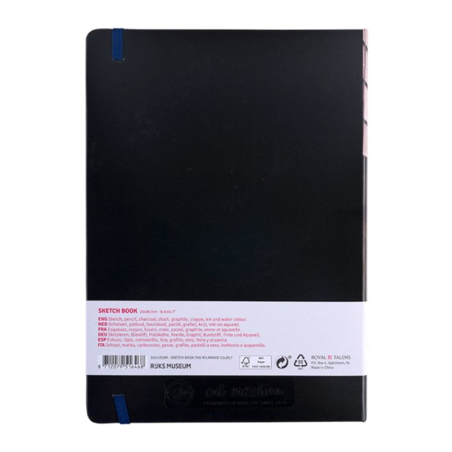 Канцтовари - Блокнот Royal Talens Молочниця Ян Вермер 13 х 21 см (9314352M)#3