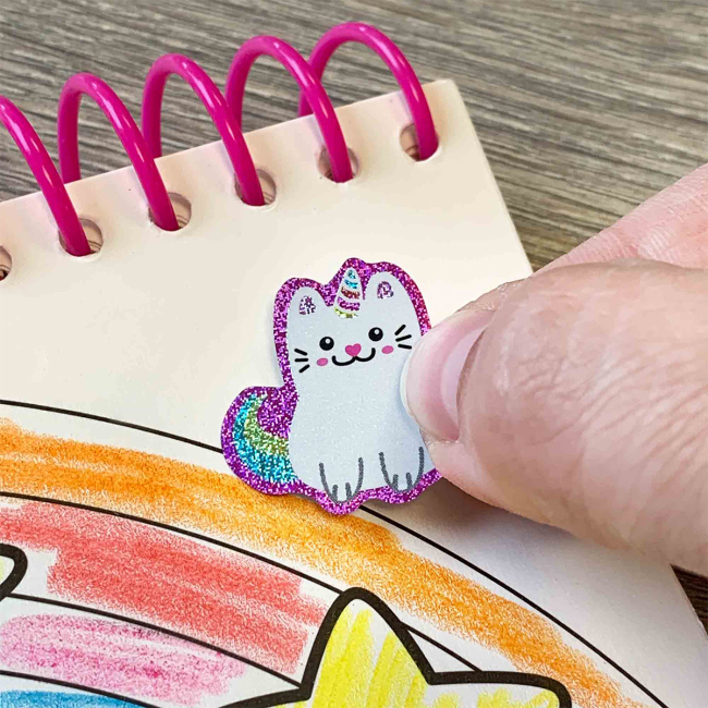 Товари для малювання - Розмальовка Ses Creative Єдиноріжки (00111S)#3