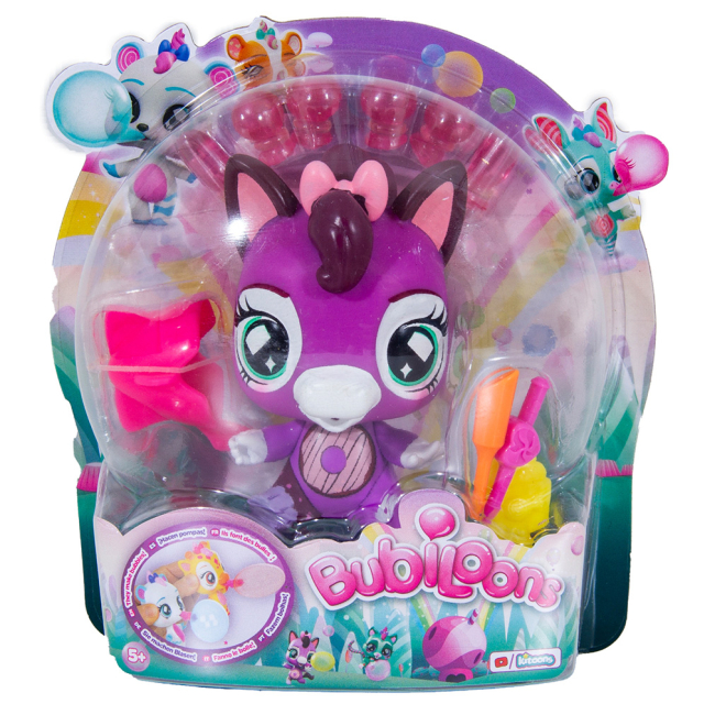 Фігурки тварин - Ігровий набір Bubiloons W2 Коник Лейсі (85589)#5