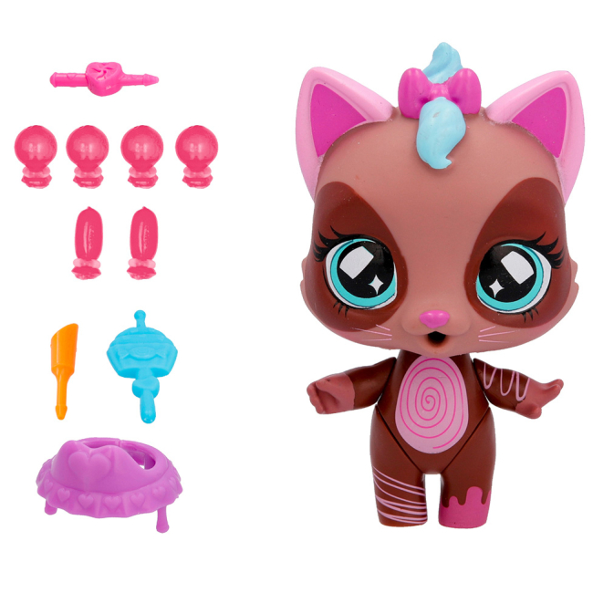 Фигурки животных - Игровой набор Bubiloons W2 Котенок Кира (85596)#2