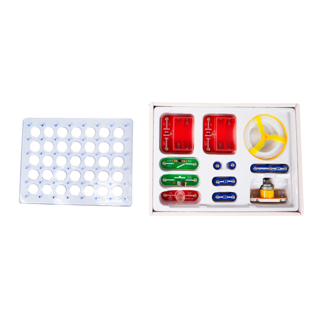 Научные игры, фокусы и опыты - Электронный конструктор Doka Ко взлету готовы 14 схем (D70702)#2