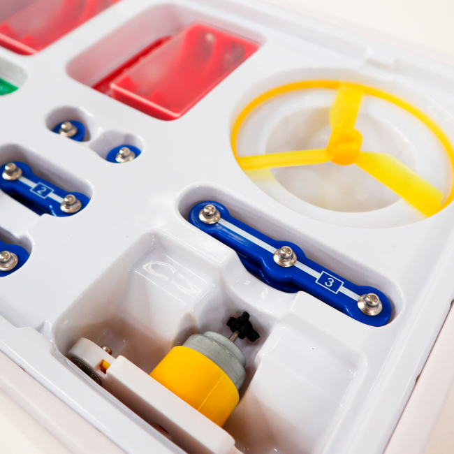 Научные игры, фокусы и опыты - Электронный конструктор Doka Ко взлету готовы 14 схем (D70702)#3