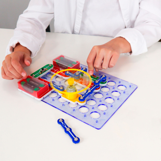 Научные игры, фокусы и опыты - Электронный конструктор Doka Ко взлету готовы 14 схем (D70702)#6