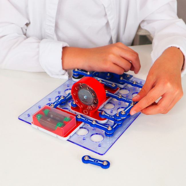 Научные игры, фокусы и опыты - Электронный конструктор Doka Поймай движение 9 схем (D70705)#5