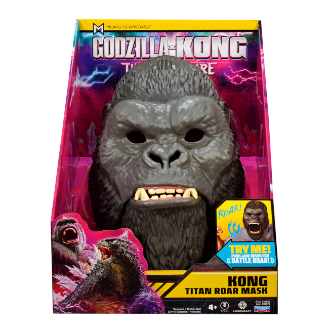 Костюмы и маски - Интерактивная игрушка Godzilla vs. Kong Маска Конга (35672)#2