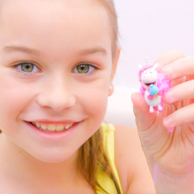 Косметика - Бомбочка для ванны Inkee Милые единорожки (18378)#3