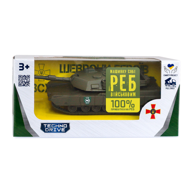 Транспорт и спецтехника - Танк TechnoDrive Шевроны Героев 1 ОТБр (250332W2)#9
