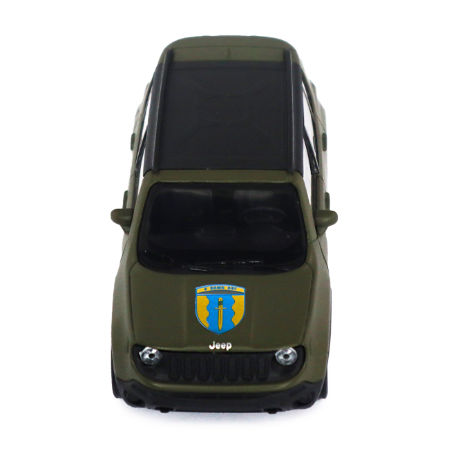 Транспорт и спецтехника - Внедорожник TechnoDrive Шевроны Героев Jeep Renegabe Enegabe Trailhawk Айдар (250351W)#2