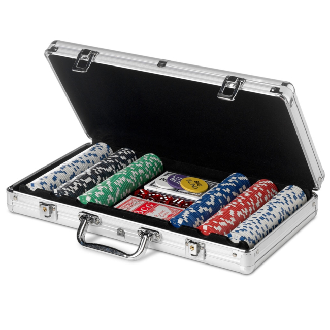 Настольные игры - Покерный набор Cayro 300 фишек в кейсе (DR-300)#2