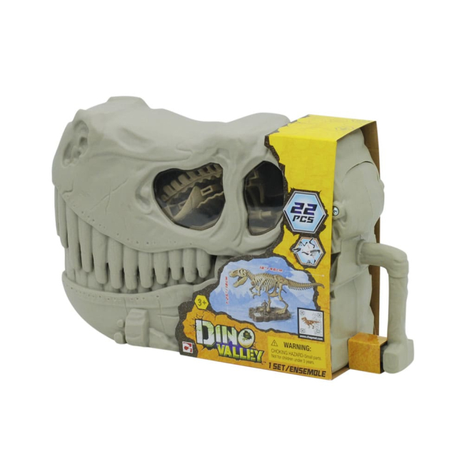 Конструктори з унікальними деталями - Конструктор Dino Valley Скелет Ті-Рекса 20 елементів (542409)#2