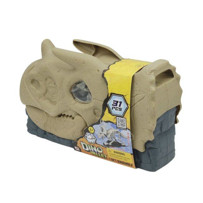 Конструкторы с уникальными деталями - Конструктор Dino Valley Скелет Стиракозавра 31 деталь (542415)#2