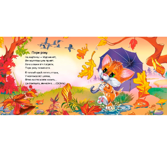 Книги-картинки для дітей (2-6 років) - Книжка «Вчимося разом: Кошеня Мурчик » (9786170978707)#3