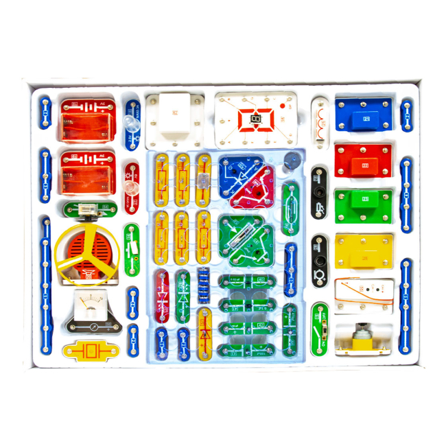 Наукові ігри, фокуси та досліди - Набір для дослідів Znatok Школа 999 схем плюс (REW-K007)#2