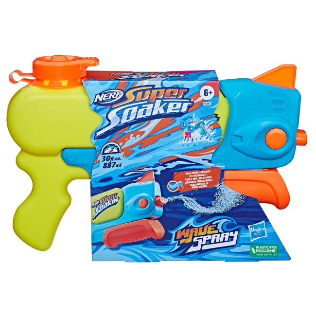Водное оружие - Водный бластер NERF Super soaker Wave Spray (F6397)#2