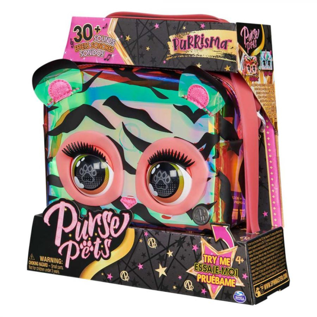 Рюкзаки та сумки - Інтерактивна сумочка Spin Master Purse Pets Тигр (SM26700/8736)#5
