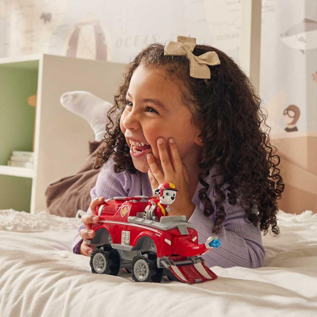 Фігурки персонажів - Ігровий набір Paw Patrol Джунглі Автомобіль-трансформер з водієм Маршал (SM17776/0600)#7