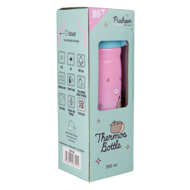 Бутылки для воды - Термоc Yes Pusheen 350 мл (708198)#6