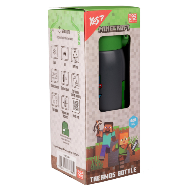 Бутылки для воды - Термоc Yes Minecraft 420 мл (708200)#6