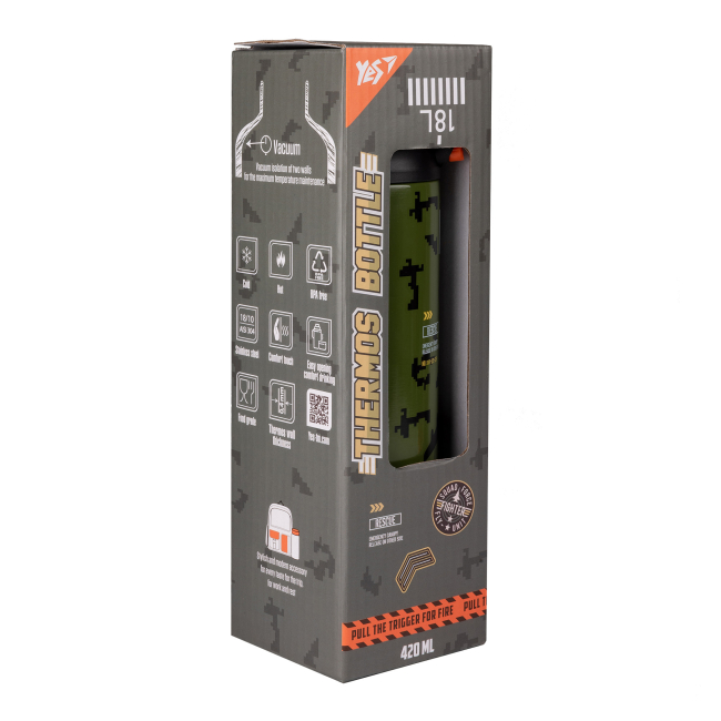 Бутылки для воды - Термоc Yes Military 420 мл (708202)#6