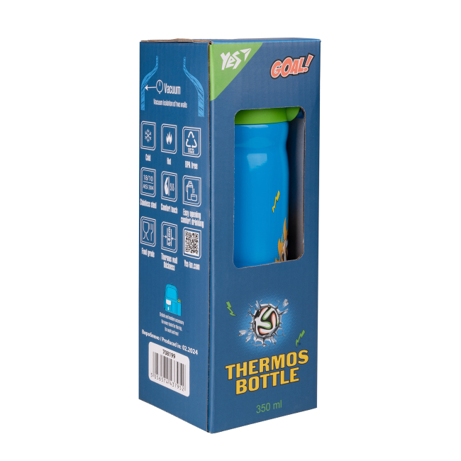 Бутылки для воды - Термоc Yes Football 350 мл (708199)#5