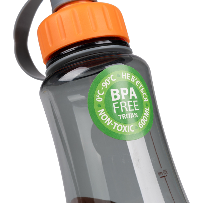 Бутылки для воды - Бутылка для воды Yes Fusion серая 600 мл (708192)#2