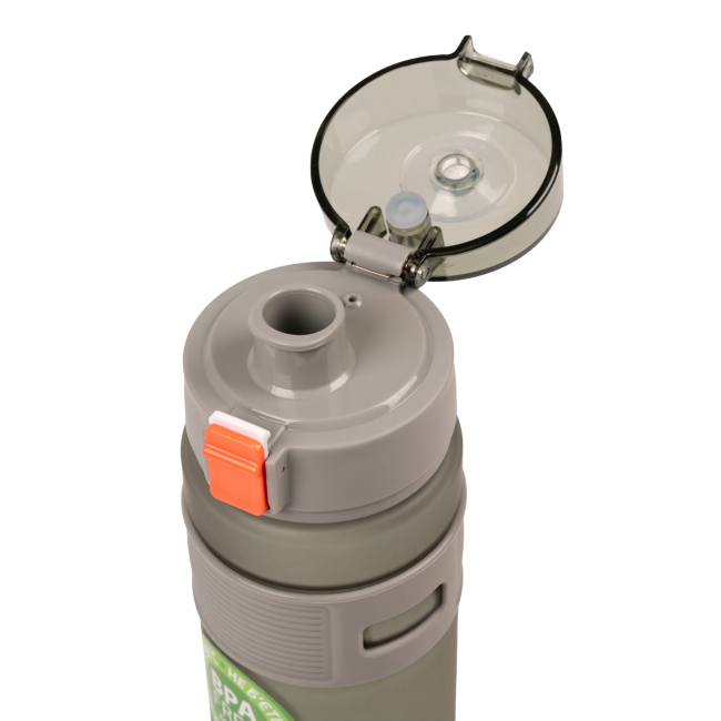 Бутылки для воды - Бутылка для воды Yes Fusion серая 550 мл (708187)#3