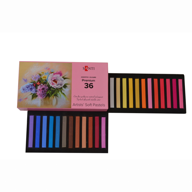 Канцтовары - Пастель сухая Santi художественная 36 цветов (353276)#2