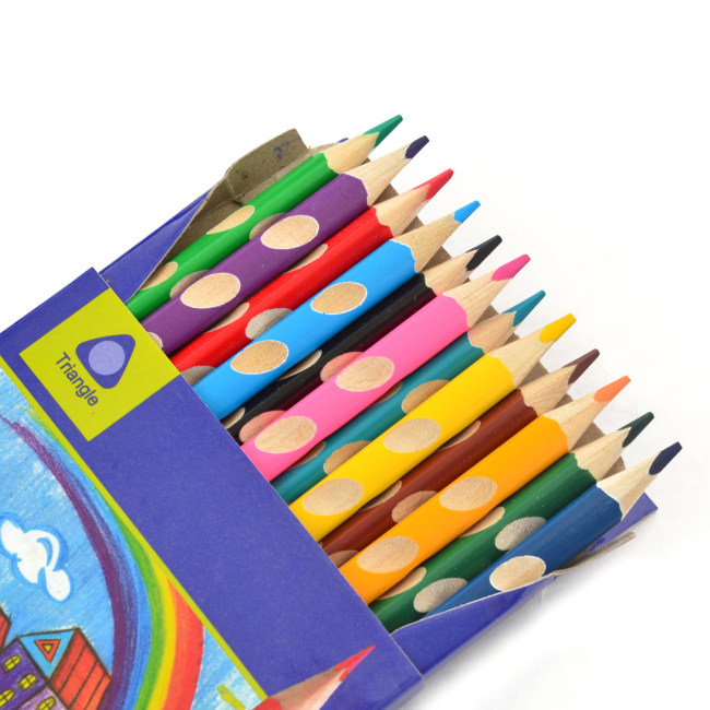 Канцтовары - Карандаши цветные Yes Ergonomic 12 цветов (290509)#2