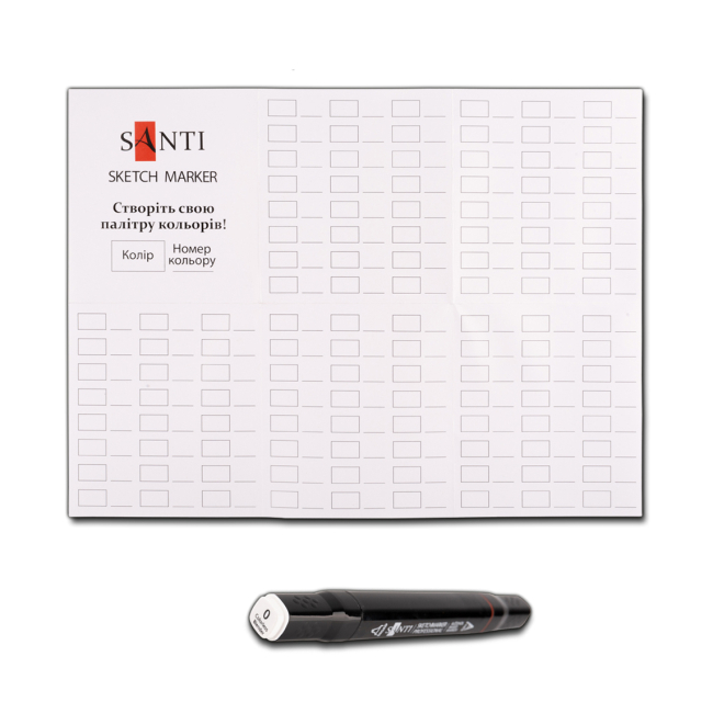 Канцтовары - Набор маркеров Santi в сумке 60 цветов (390779)#3